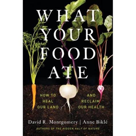 What your food ate - Jun 6, 2023 · A capstone work from lauded authors, What Your Food Ate is a story both sobering and inspiring: what’s good for the soil is good for us, too. Publisher: WW Norton & Co. ISBN: 9781324052104. Number of pages: 400. Weight: 302 g. Dimensions: 211 x 140 x 25 mm. MEDIA REVIEWS. 